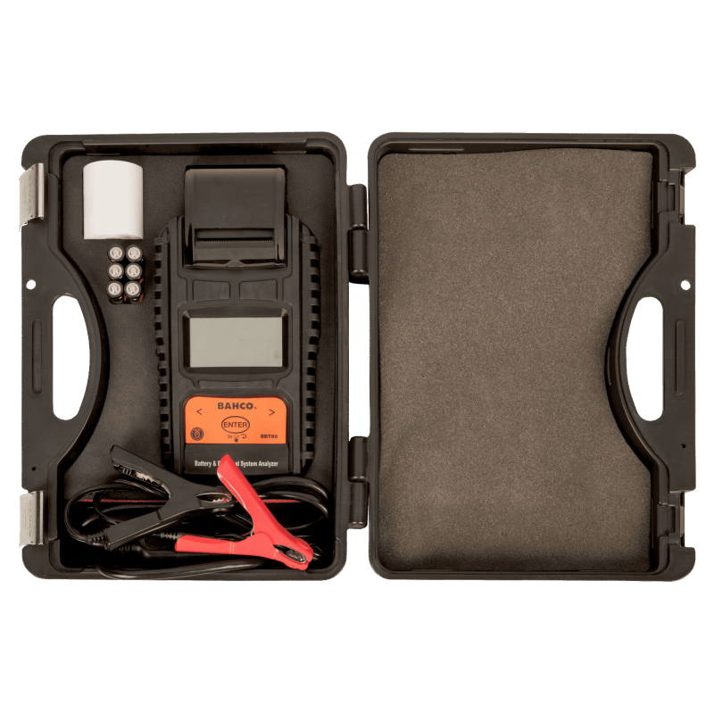 Testeur digital de batteries 6/12 V avec imprimante Testeur digital de batteries 6/12 V avec imprimante