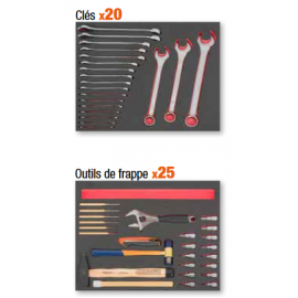 Servante 6 tiroirs - 243 outils