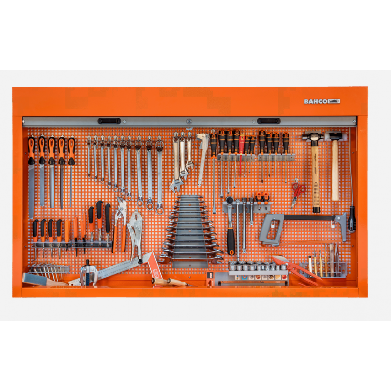 Armoire avec rideau - 109 outils inclus